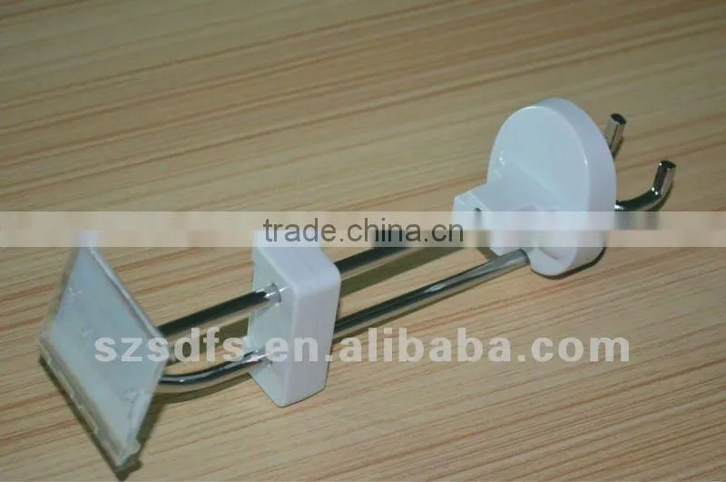 Locking display hooks for slatwall/Pegboard/Gridwall