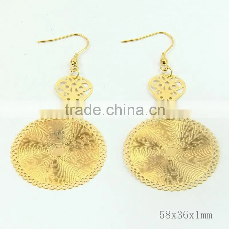 Special Design Earrings Stainless Steel, Nickel- and Lead-free