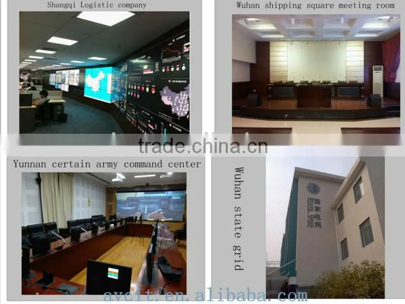 FIFO function conference room microphone systems connect up to 128 units
