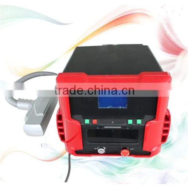 nd yag laser tattoo removal machine with double rode with CE