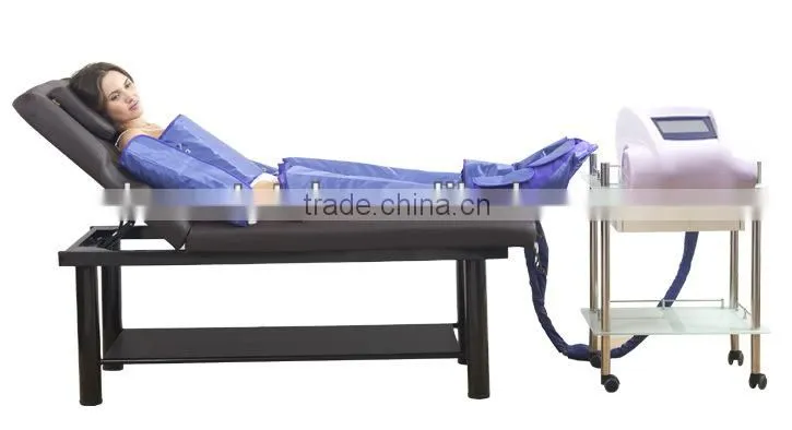 High quality air pressure&far infrared&ems 3 in 1 pressotherapy lymphatic massage machines
