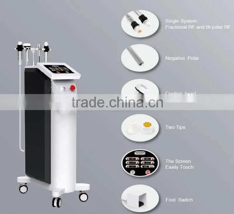 2016 best Micro Needle RF and Fractional RF system/ at home skin tightening machine