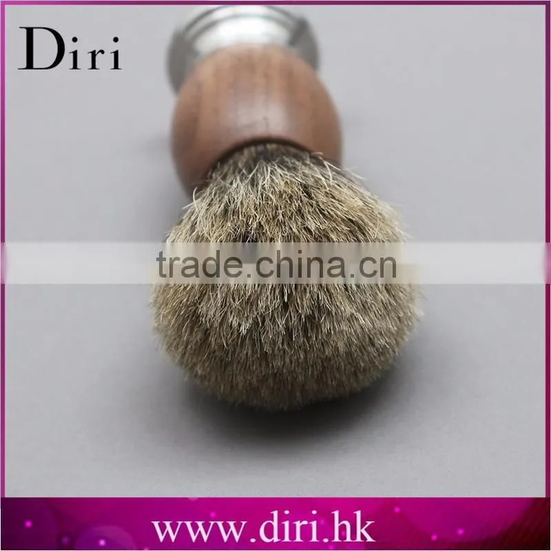 High Quality Synthetic Hair Metal Handle Shaving Brush