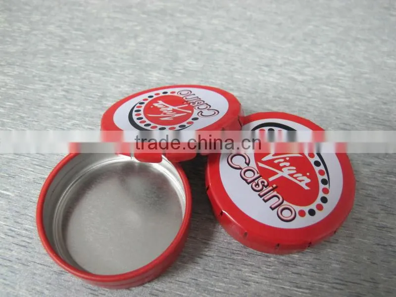 Mint Use and Metal,tinplate Material click clack tin box
