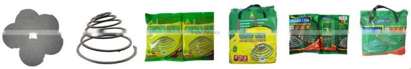 Natural unbreakable paper mosquito coil