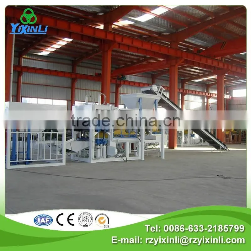 hot sale concrete block making machine price list