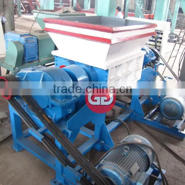 Widely used complete models double shaft home wood shredder