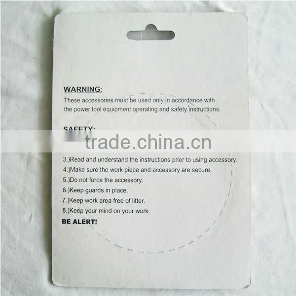 small circular groove saw blade With Red Color