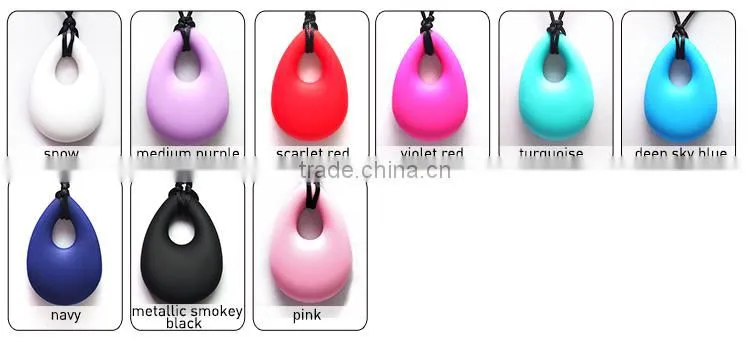 Silicone Chewable silicone steether pendant