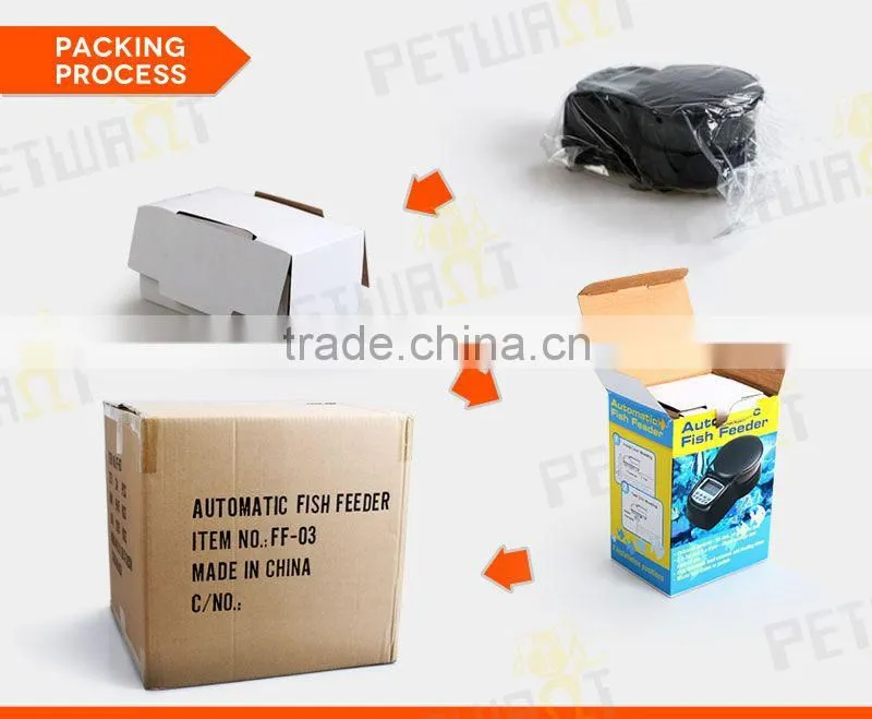 aquarium fish products auto fish feeder
