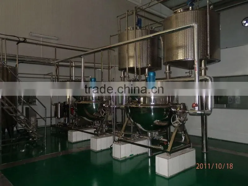 Automatic 3-in-1 Fruit Juice production line/equipment
