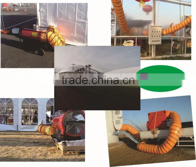 PVC hot air pipe