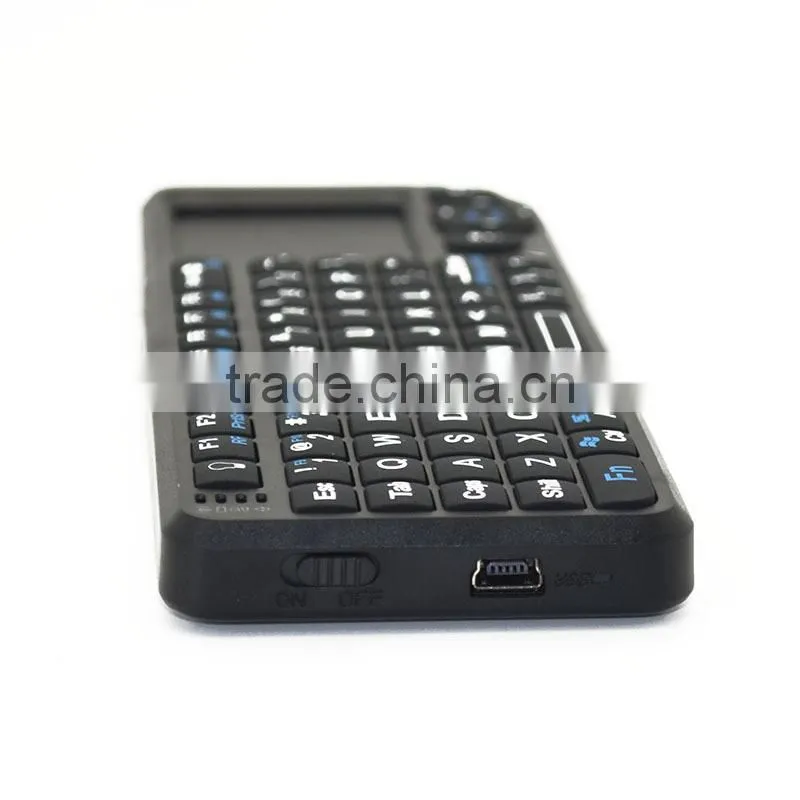 2.4G mini wireless keyboard and mouse for ipad Android TV Box Mobile Phone Smart Phone Wireless touchpad silicone mini keyboard