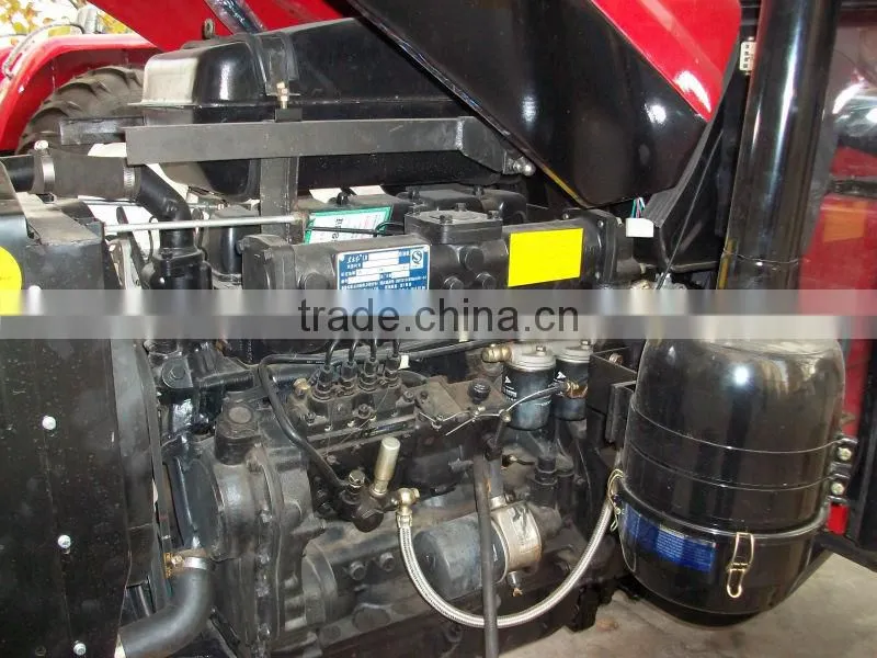 four wheel tractor with tractor trailer