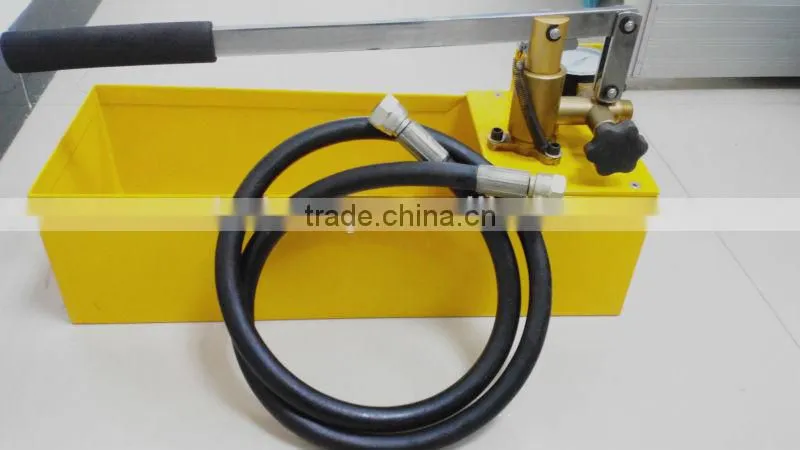Hand Pipe Pressure Testing Pump/ 0-50bar
