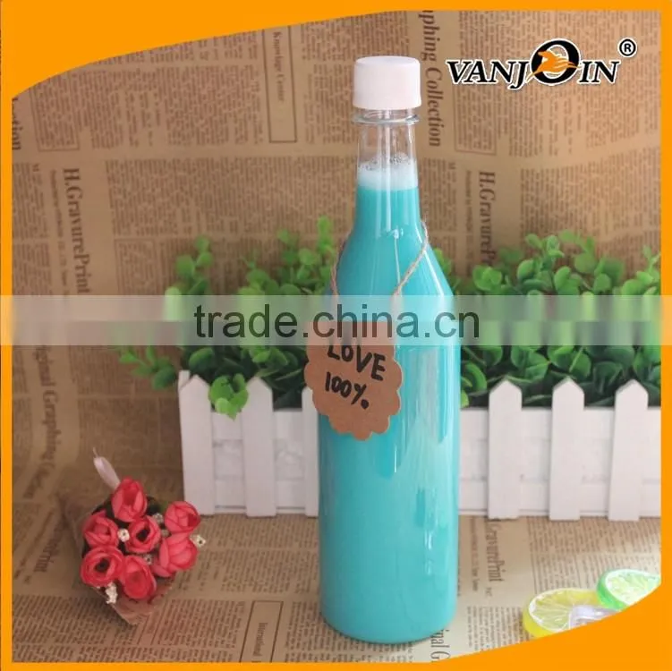 750ml PET Long Neck 28mm Juice Bottle Package for Juice