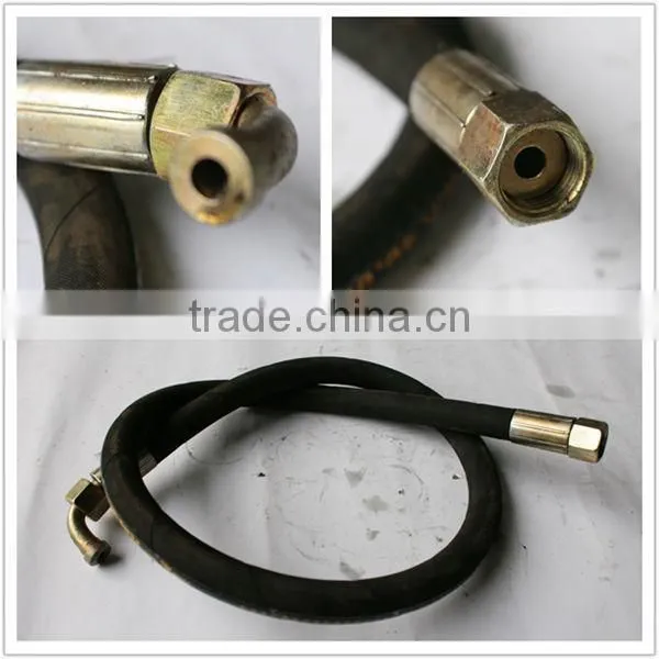 china flexible black rubber pipe