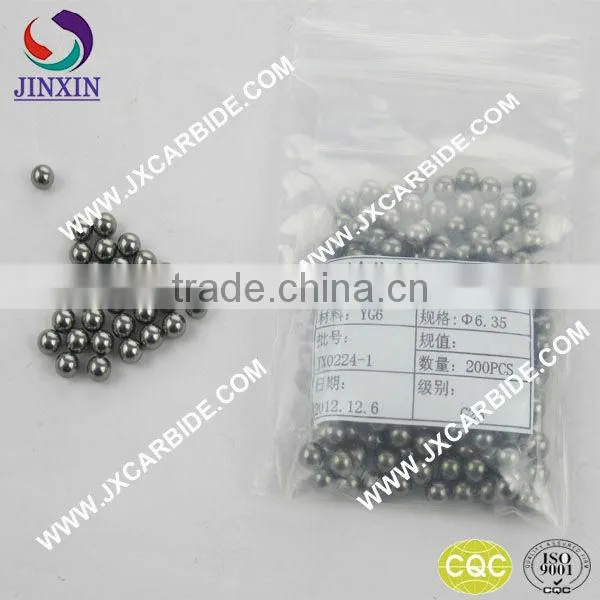 G25 6.35mm Abrasion carbide ball
