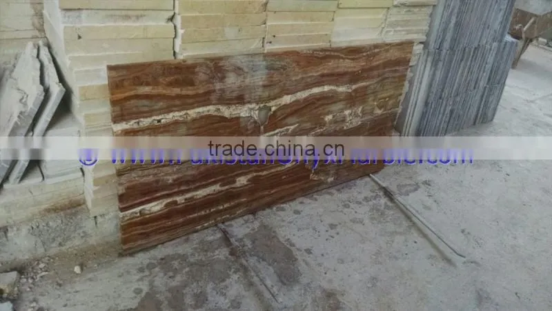 2017 Modern high quality RED ONYX TABLE TOPS COLLECTION