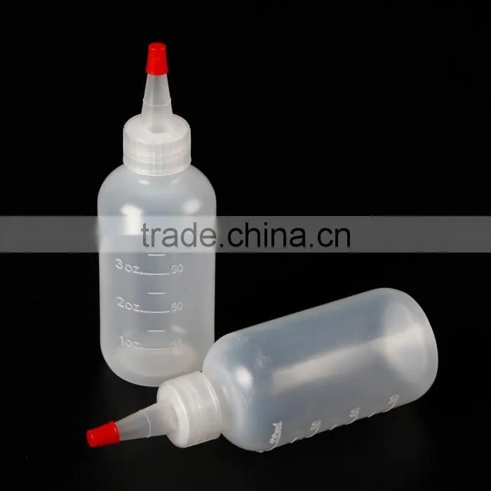 Boston Round LDPE Plastic dropper Bottle with Yorker Cap