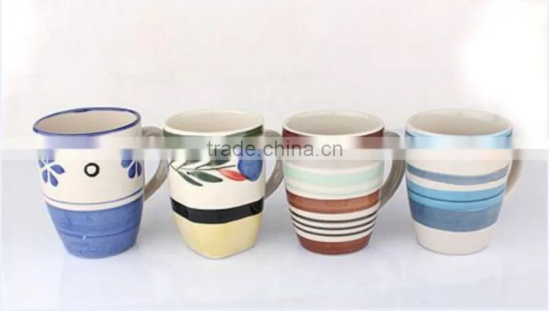 Plain Ceramic Hand-painted Cheap Ceramic Mugs