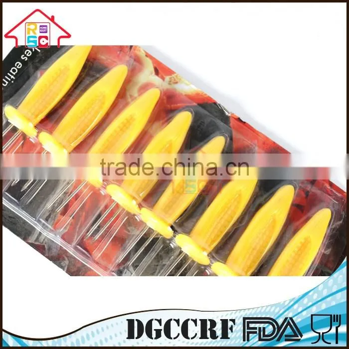 NBRSC High Quality Corn Fork Set Packed in Blister Card Hot Selling BBQ Forks with Great Price