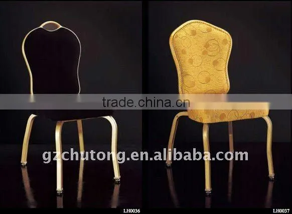 2011 new design modern french luxury banquet & dining action back chairs