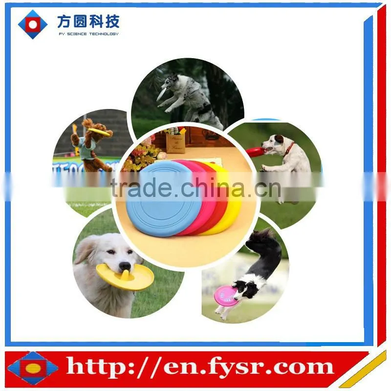 2015 promotional silicone foldable frisbee fan