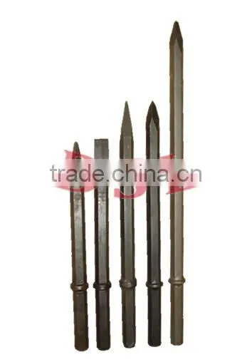 pneumatic rock drill rod for pneumatic rock drill and pneumatic hammer