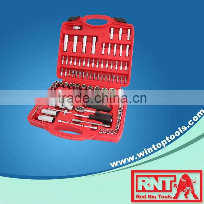 58pcs mechanical aluminum tool set