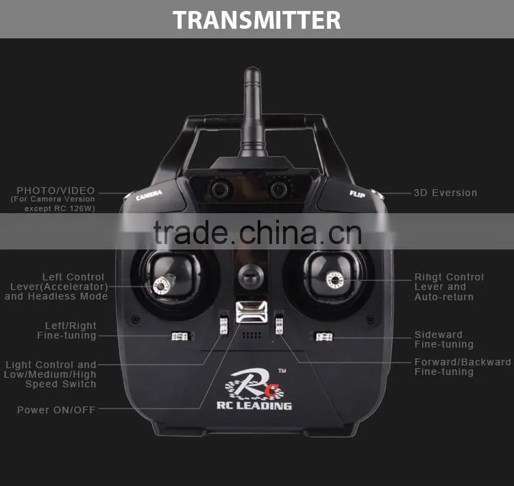 5.8G 4CH RC FPV Real-time LCD Screen Hexrcopter drone with HD camera altitude hold mode