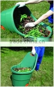 Hot sale Plastic garden cart with two wheels
