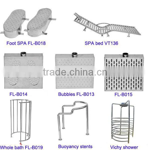 Swimming pool bath water massage spa water bed