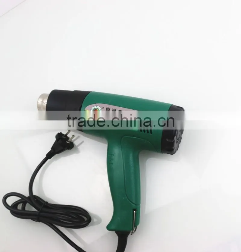 1600W hot gun for wrapping car temperature with good price