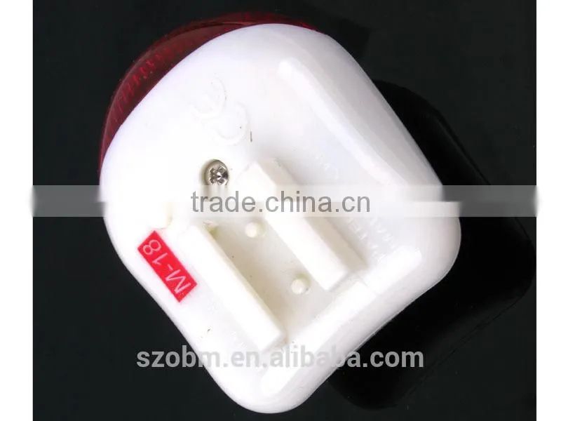 M-18 3 Super Bright Red LED With 3 LED Beauty Design Rear Bike Light