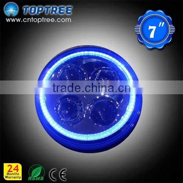 7inch ECE R112 landrover defender led headlamp 5x7 led headlight