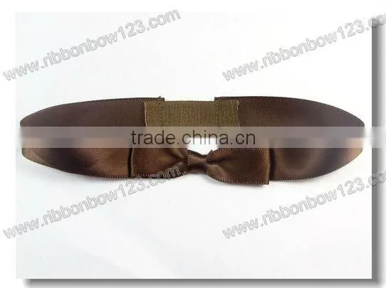 Pre Made Satin Ribbon Bow With Loop Gift Ribbon Bow
