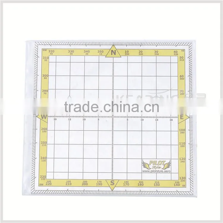 Transponder codes Square protractor Set,measure a distance Square Set, Black color printing#KPP-6