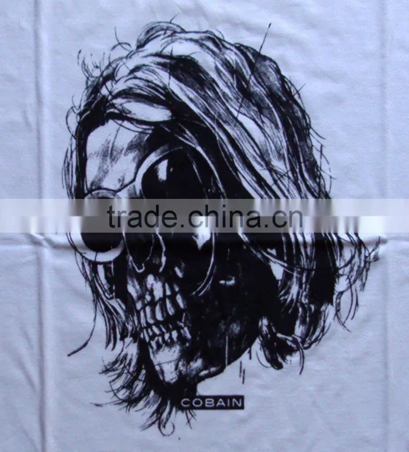 2017 latest design mens discharge printed t-shirts, high quality t-shirt and sweat shirt for men