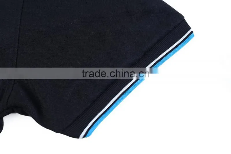 In stock high quality unisex wholesale blank customer polo-shirt