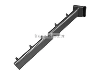 Chrome Satin 5-pin Metal Bracket Garment Apparel hooks
