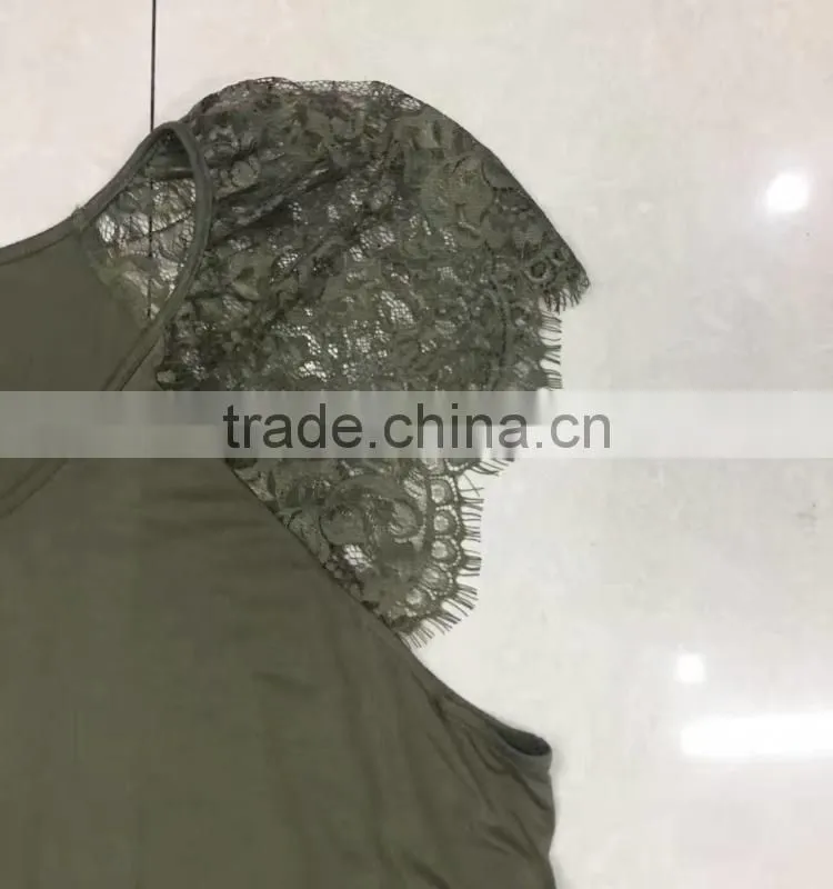 women amy lace fashion sexy t-shirt
