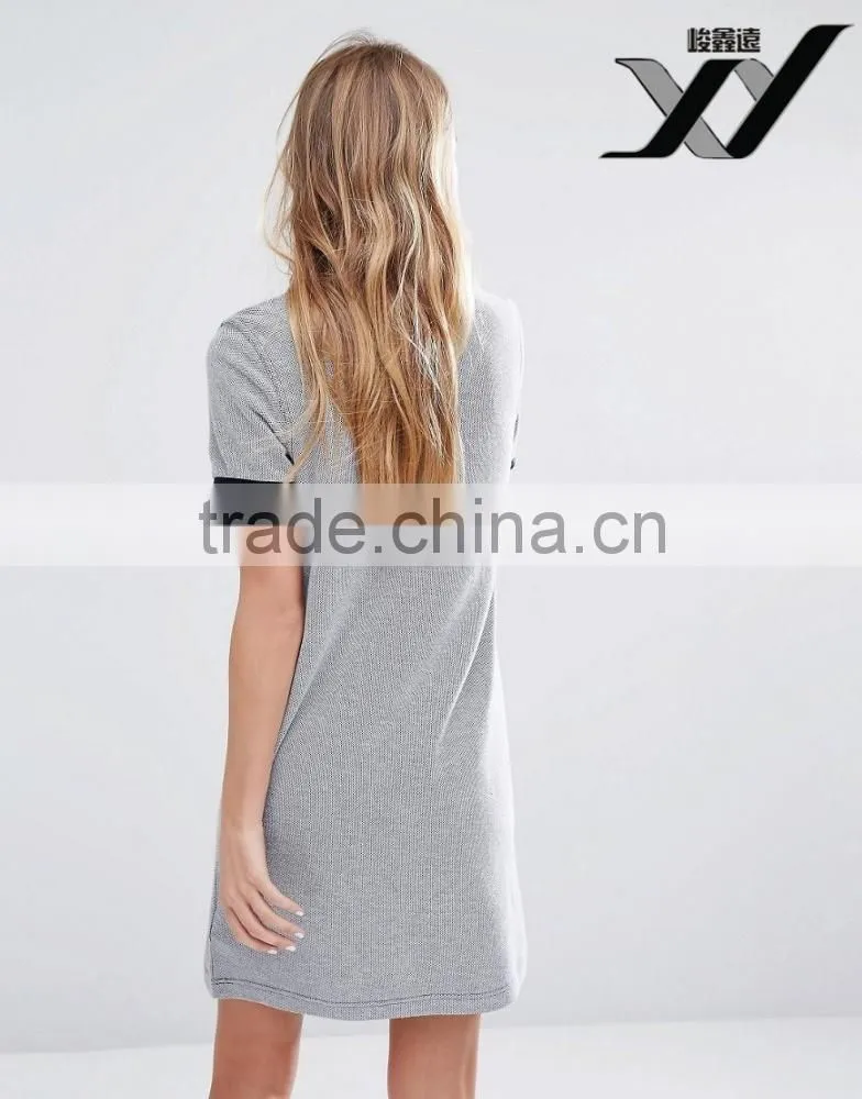 girl's polo dress in casual preppy style
