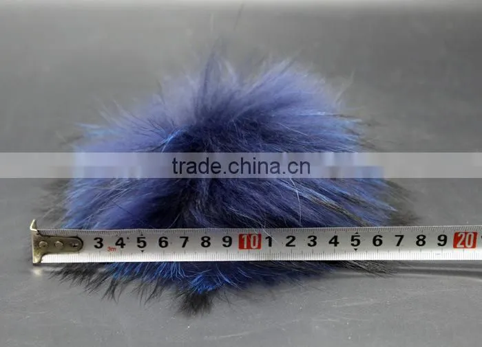 Logo design accept woman winter warm plush thicken winter beanie knit hat with fur poms