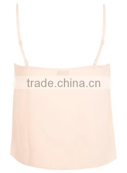 Peach Custom Crop Top Wholesale Blank T Shirts