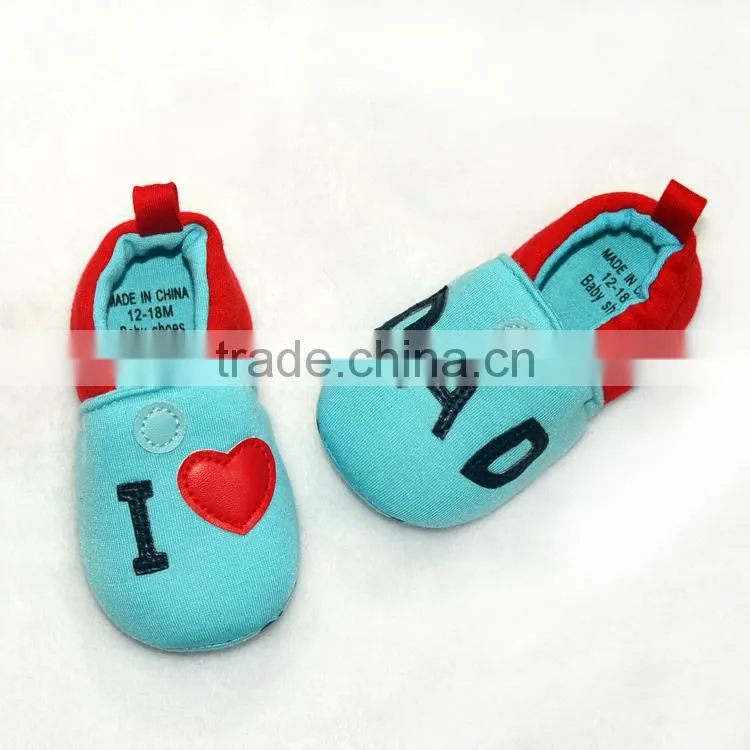 "I love dad" Embroidered Baby footwear
