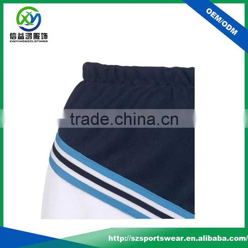 Contrast color wholesale women sport skirt