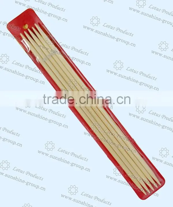 Bamboo Material Double Points Knitting Needles Sock Knitting Needle in Bilster Packing
