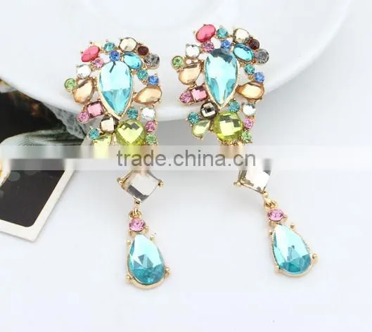 fanshion jewelry women's multicolor Alloy Sut Earring