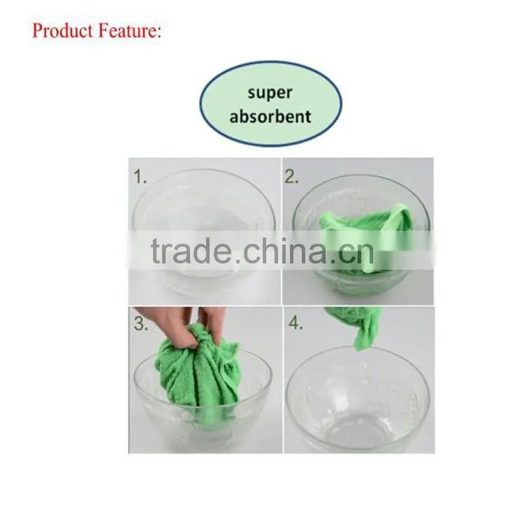 solid 100% polyester cleaning cloth in bag, microfiber kitchen towel manufacture, super absorbent microfiber cleaning cloth
